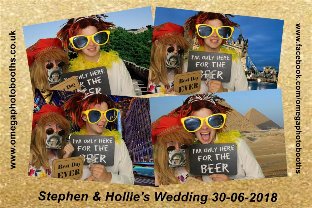 Stephen & Hollie's Wedding | View more photos from the event at gallery.omegaphotobooths.co.uk/u/OmegaPhotobooths/Stephen-Hollies-Wedding